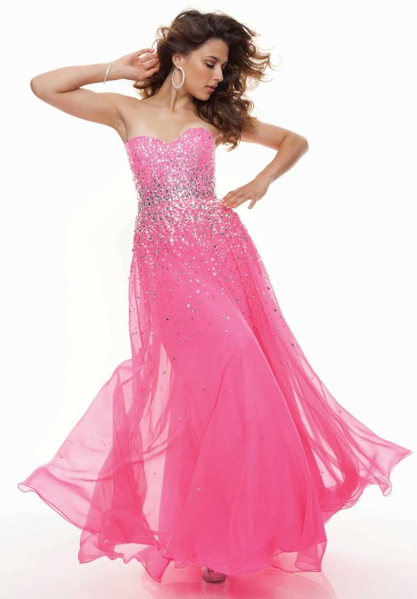 Empire Waist Mori Lee Dress 95090